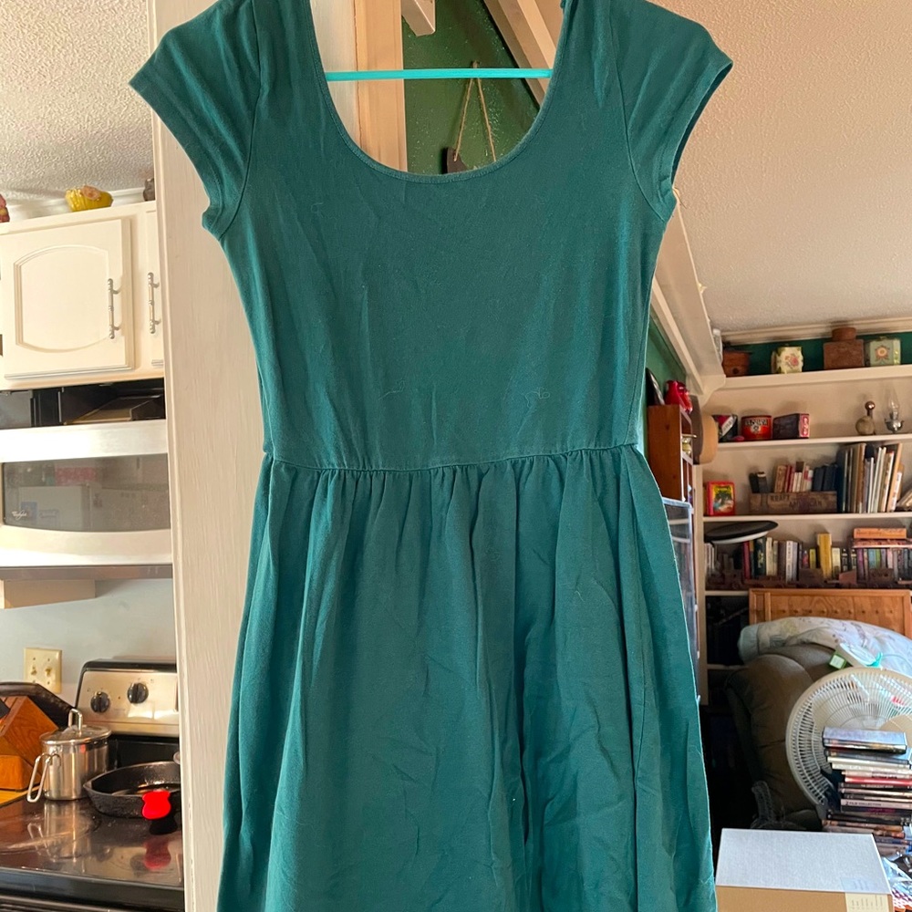 Scoop skater dress